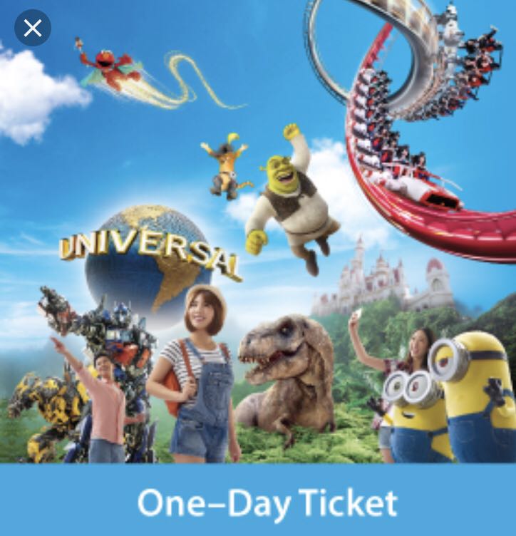 Universal Studio Tickets for 2 Adults, Tickets & Vouchers, Event