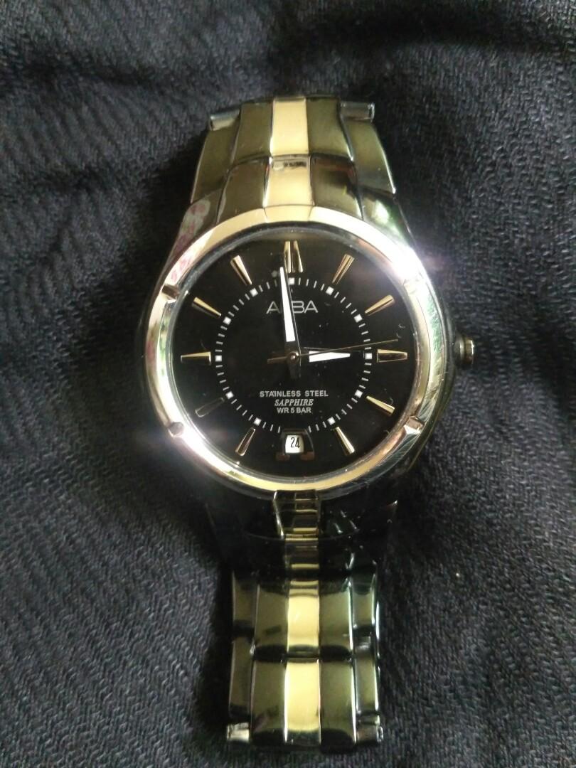 Alba Stainless Steel Men Date Watch Vx42 X210 Men S Fashion Watches Accessories Watches On Carousell