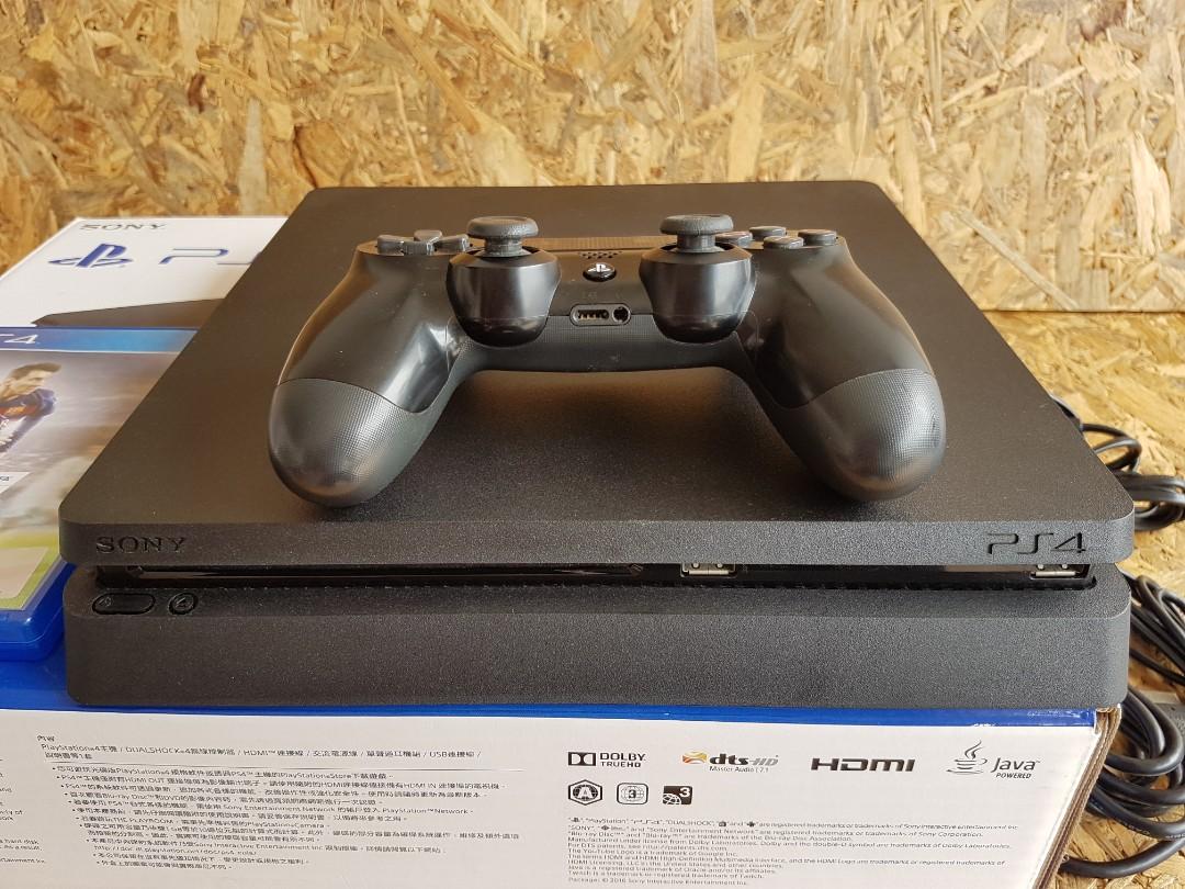 Used ps4 500gb Basic Fullset + 1 Free games, Video Gaming, Video Game