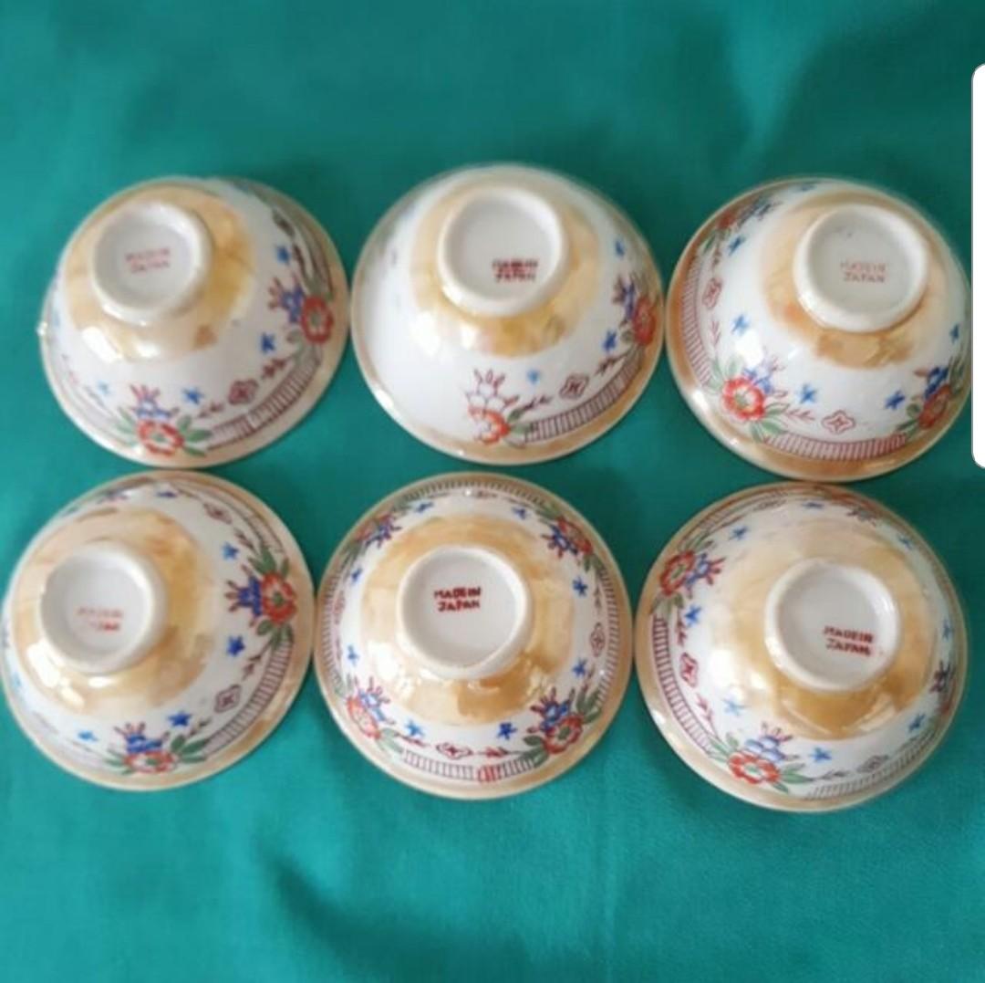 Vintage Japanese Bowls, Furniture & Home Living, Kitchenware