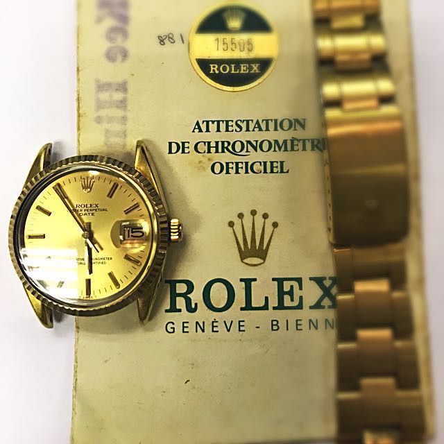 Vintage Rolex 15505, Luxury, Watches on 