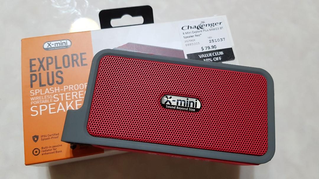 Speaker x mini explore hotsell