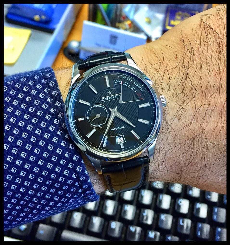 Zenith elite 2025 captain power reserve