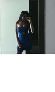 Marciano blue dress