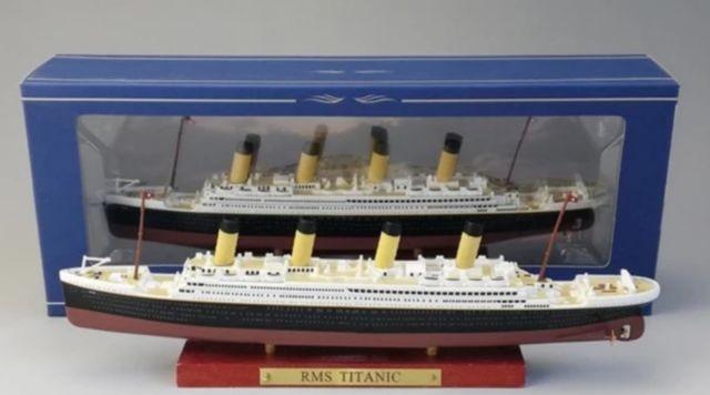 1/1250 atlas Cruise model - RMS TITANIC, 興趣及遊戲, 玩具& 遊戲類- Carousell
