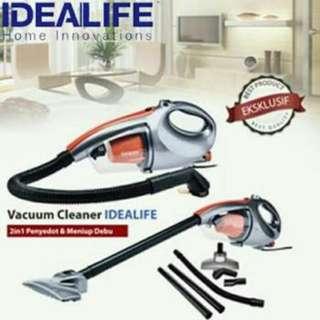 Vacuum Cleaner 2 in 1 Idealife Sedot Debu Blower IL 130S Pembersih Rumah & Mobil