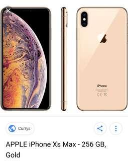 IPhone XS Max 256GB - Gold Color