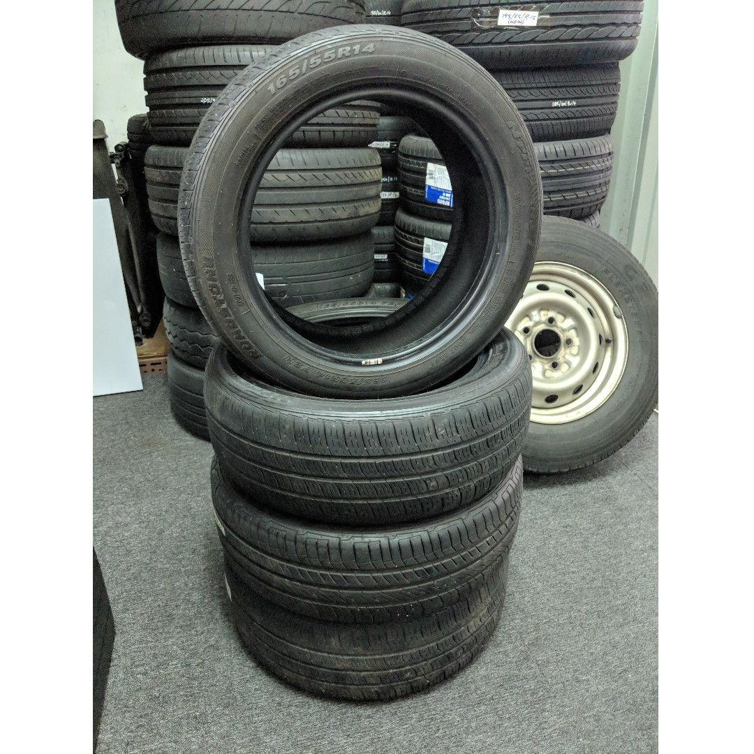 165 55r14 Roadstone Tyres Car Accessories Tyres Rims On Carousell