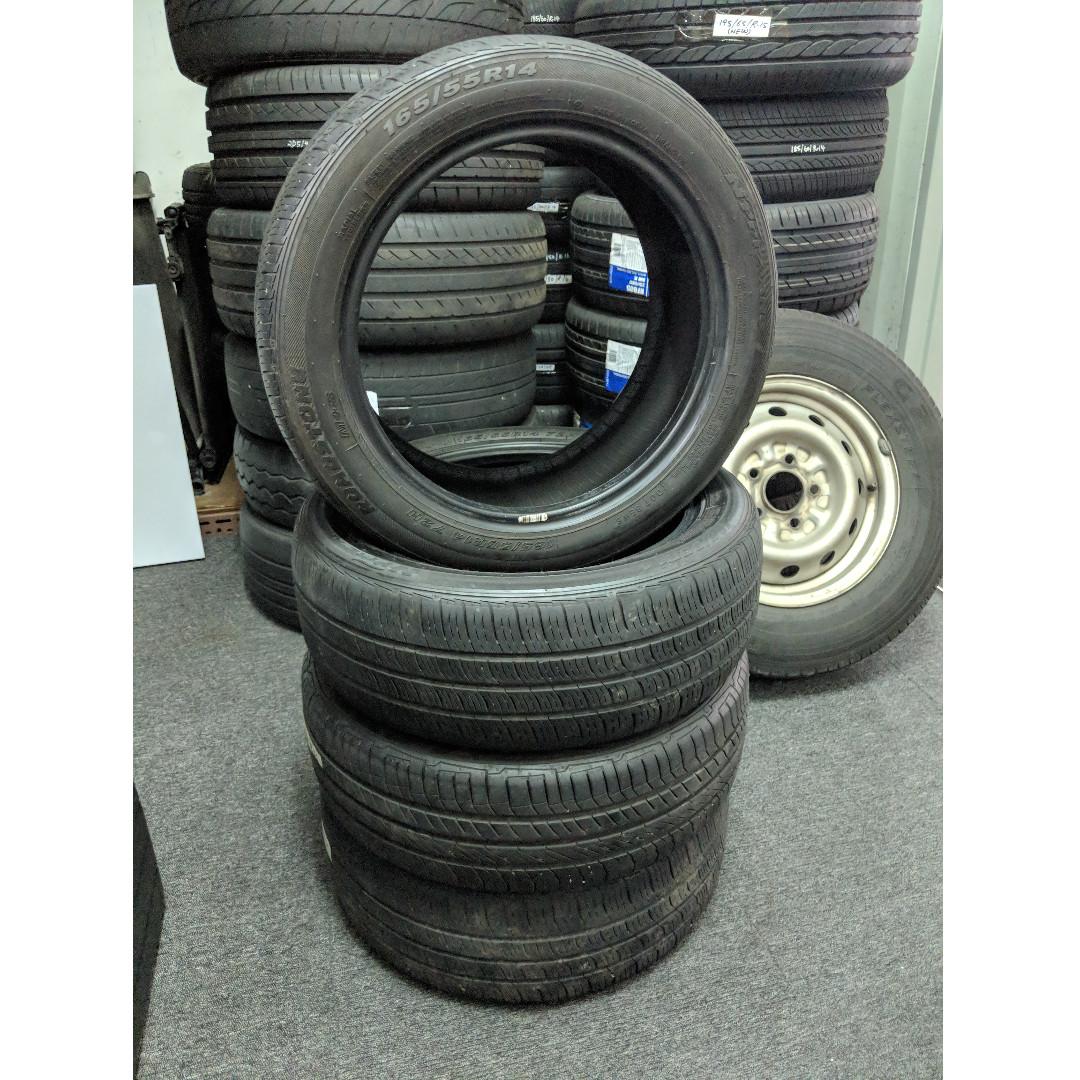 165 55r14 Roadstone Tyres Car Accessories Tyres Rims On Carousell