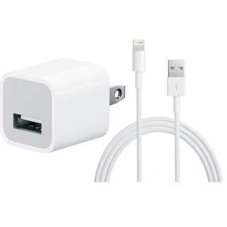 Original Apple 5w Charger w Lightning Cable iPhone 5/6/7/8/X