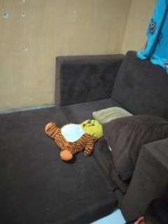 Sofabed coklat
