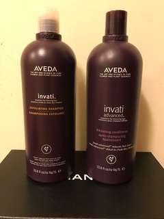 AVEDA invati 防脫髪 Shampoo & Conditioner