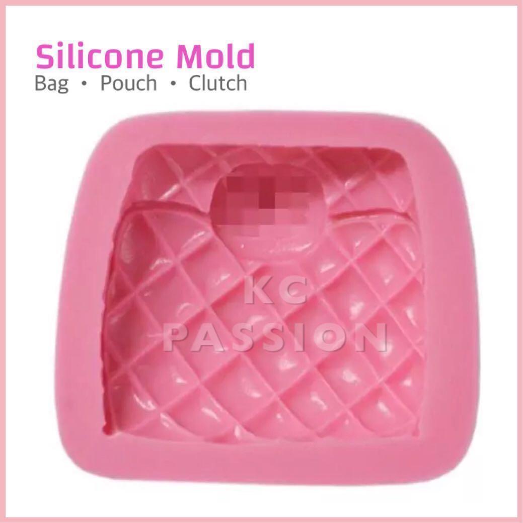 ? BAG • POUCH • CHANEL CLUTCH BAG SILICONE MOLD TOOL for Pastry • Chocolate  •