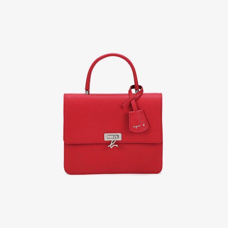 Agnes B Louise Bag Red Women S Fashion Bags Wallets Shoulder Bags On Carousell