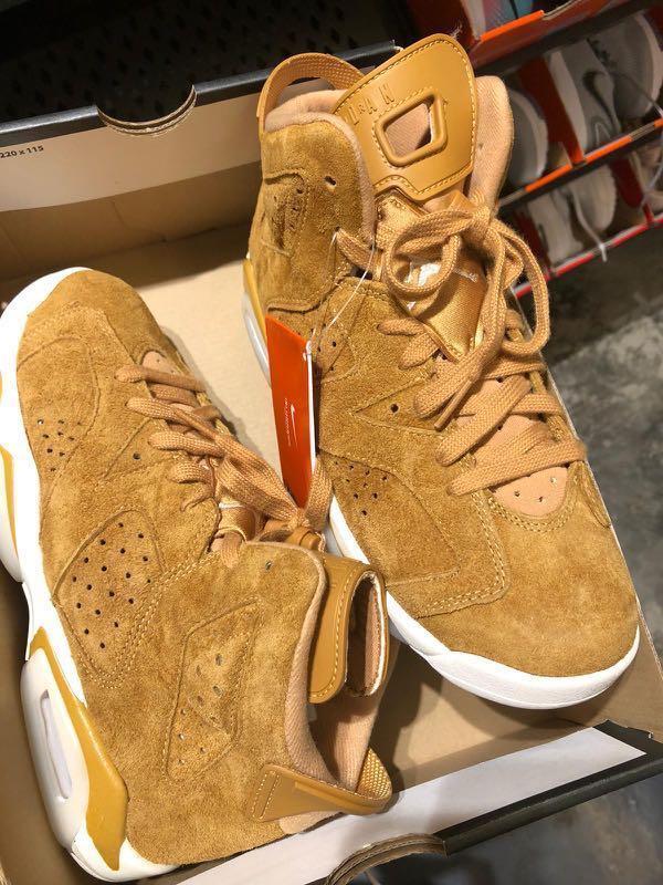 AIR JORDAN 6 RETRO GOLDEN HARVEST Men s Fashion Footwear Sneakers on Carousell