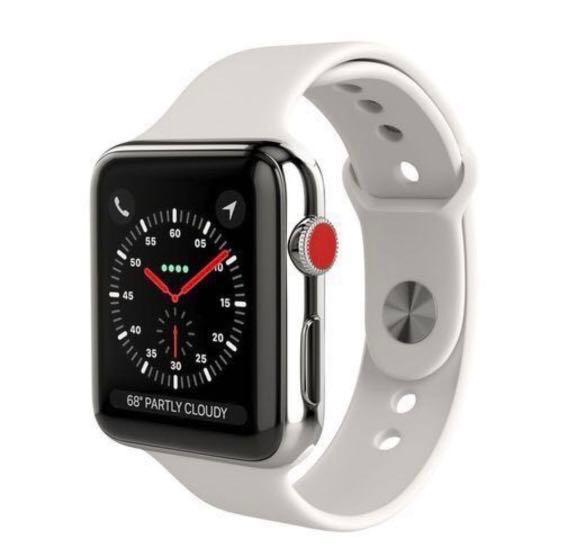 Apple watch stainless steel 42mm hot sale series 3
