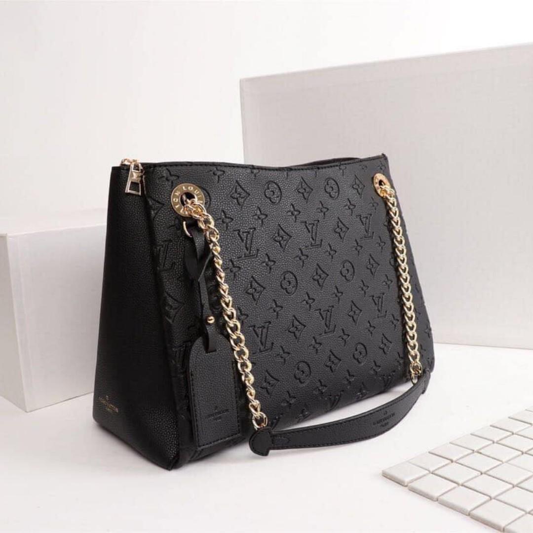 lv black shoulder bag