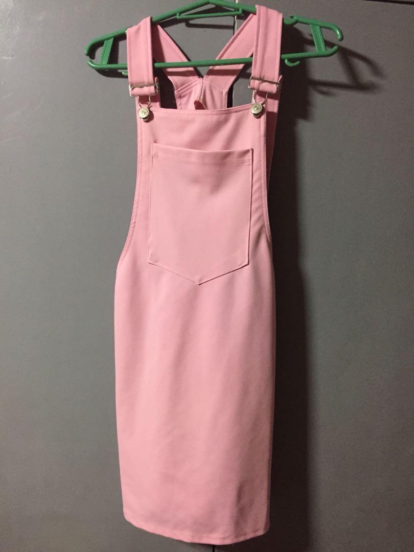 womens pink jumper dress