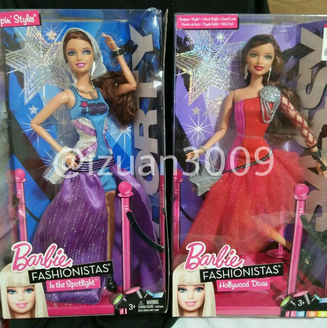 Barbie Fashionistas Swappin' Styles Doll, Hobbies & Toys, Collectibles ...