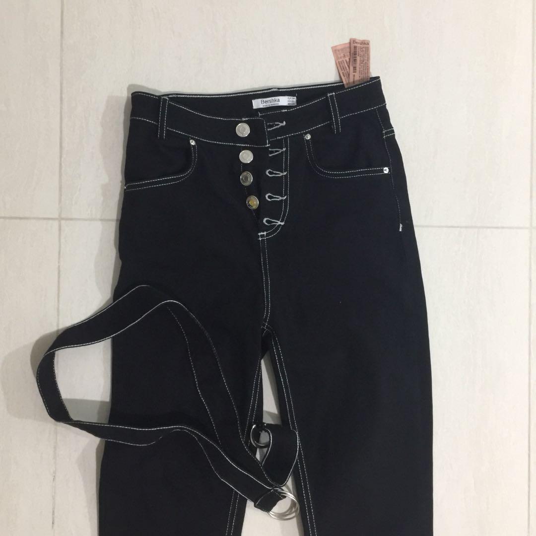 bershka black jeans