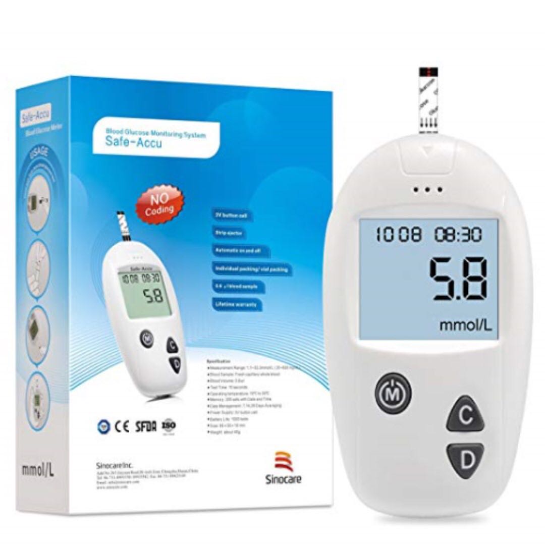 Blood Glucose monitoring kit Diabetes test kit blood sugar testing kit