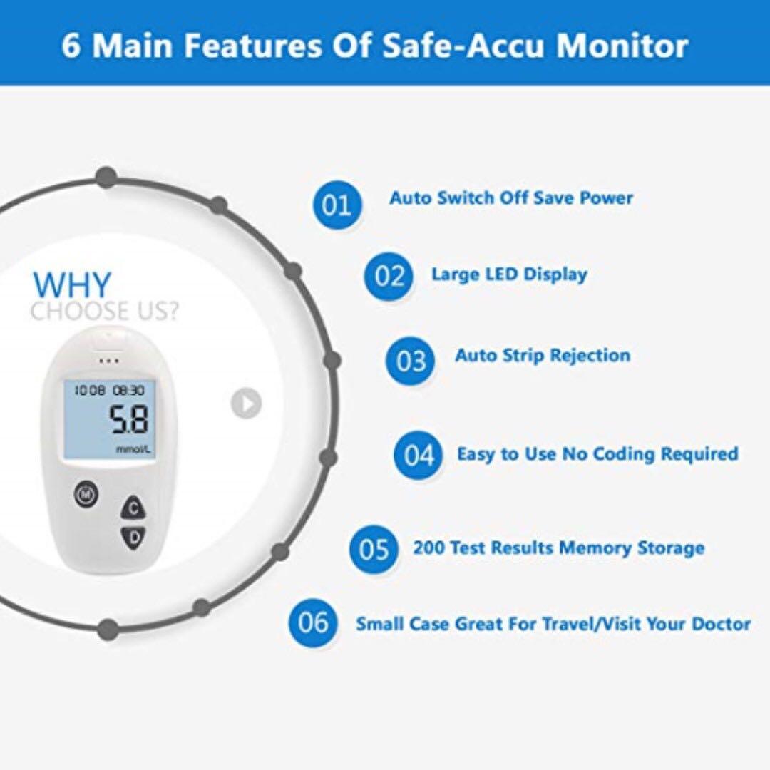 Blood Glucose monitoring kit Diabetes test kit blood sugar testing kit