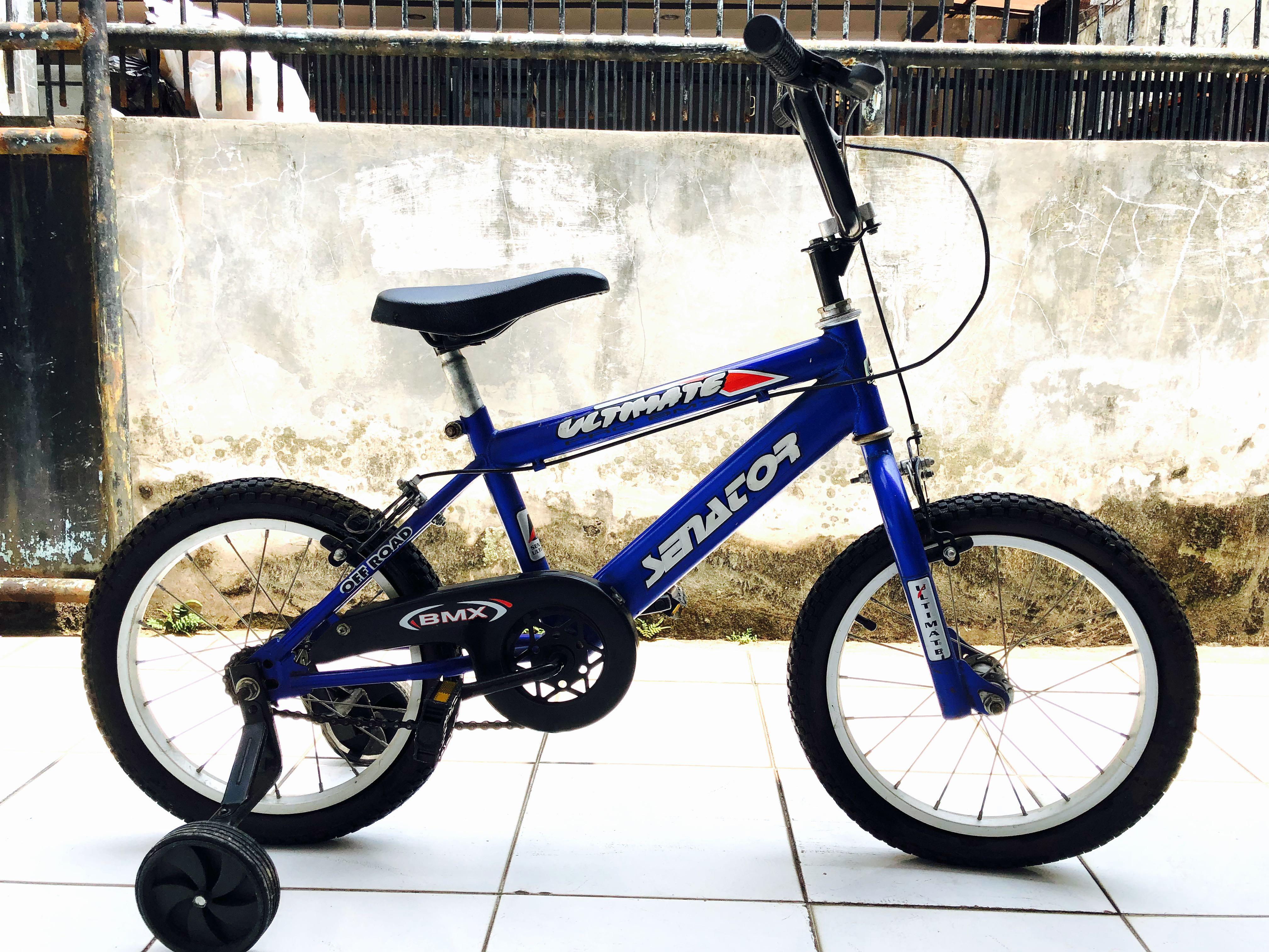 Bmx Ultimate Senator Sepeda Anak Babies Kids Toys Walkers On