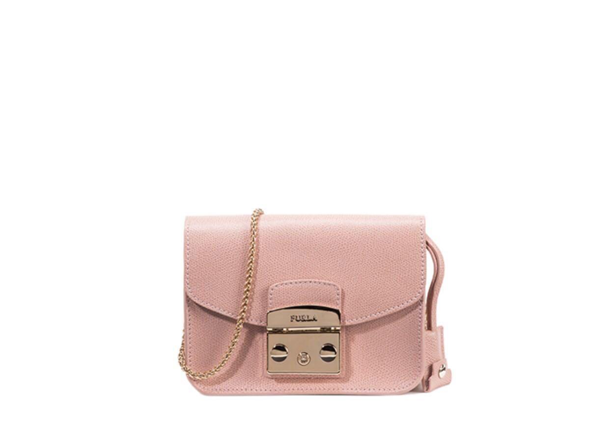 Furla metropolis mini crossbody moonstone top