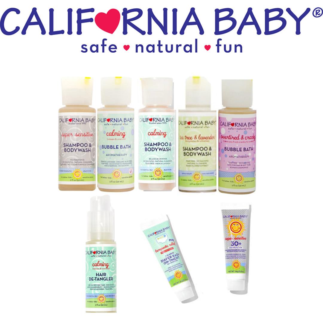 California baby deals travel size