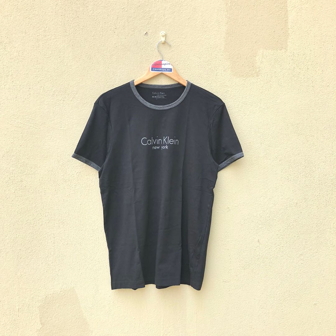 Calvin klein ringer t shirt 2025