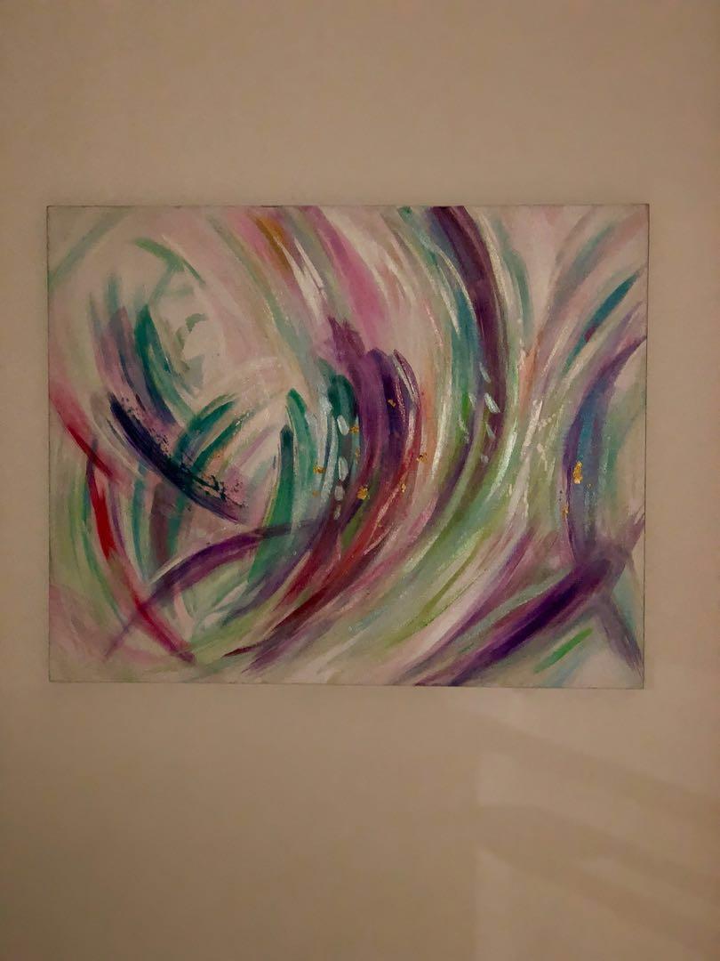 Canvas Painting Oil Painting 80x100cm Furniture Home Decor