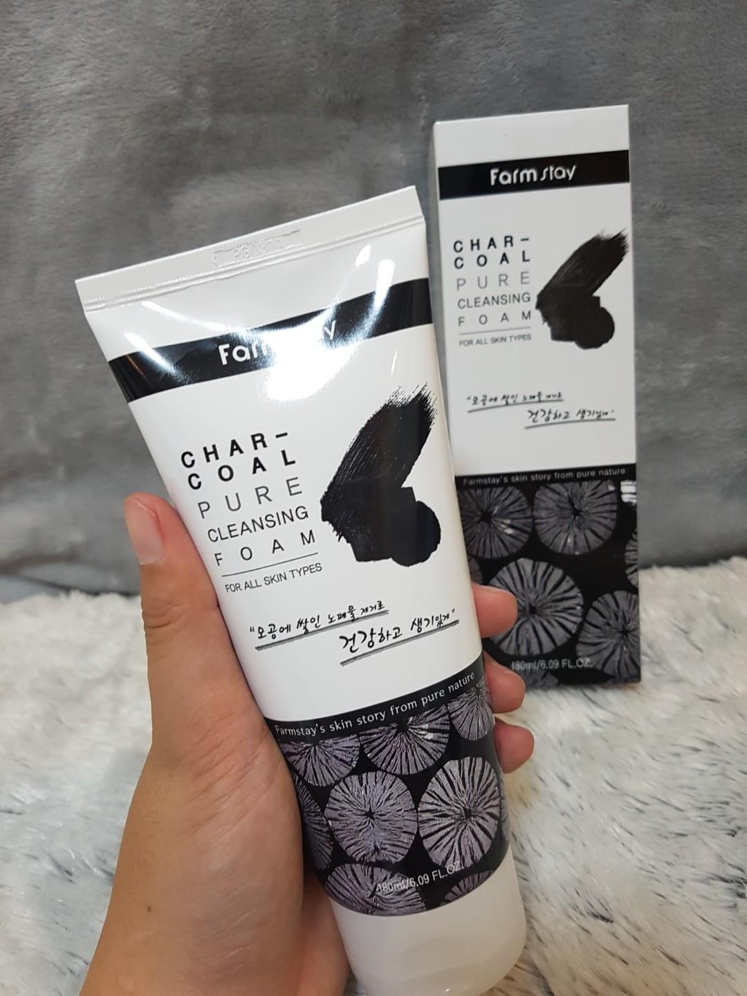 korean charcoal face wash