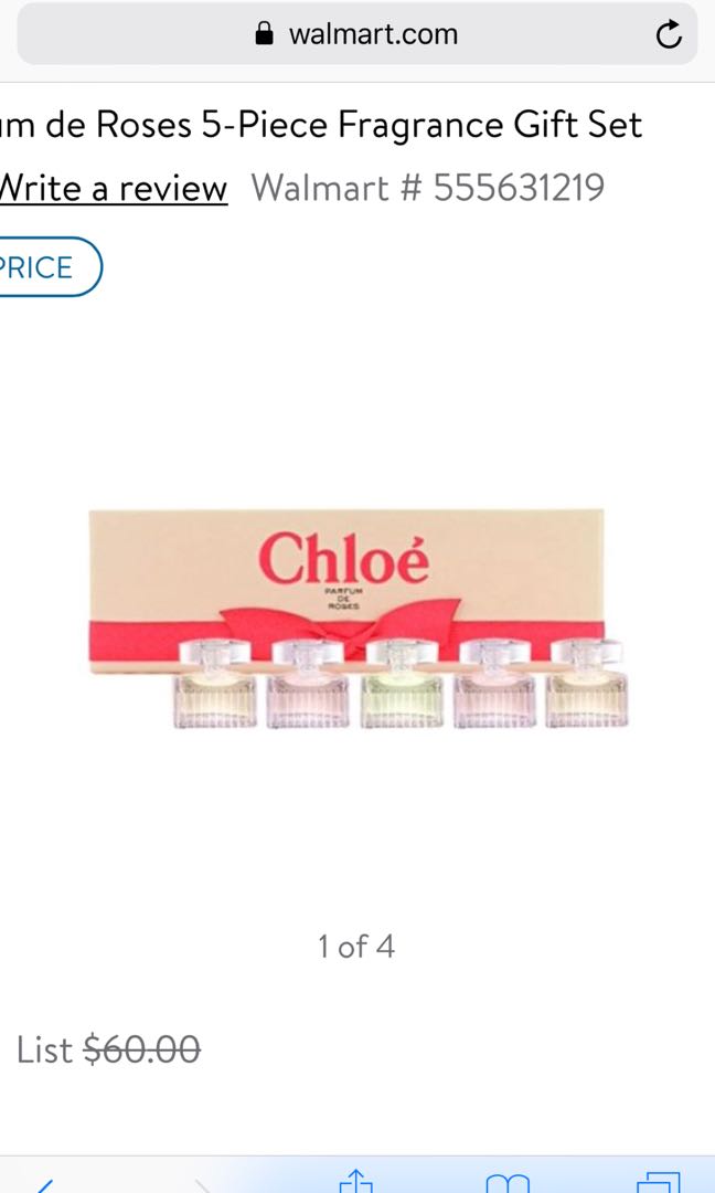 Chloe Parfum De Roses Health Beauty Perfumes Deodorants On