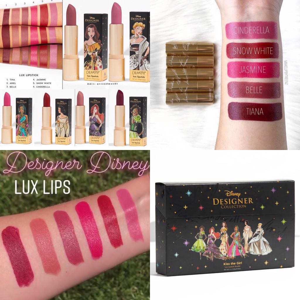 colourpop disney lipstick