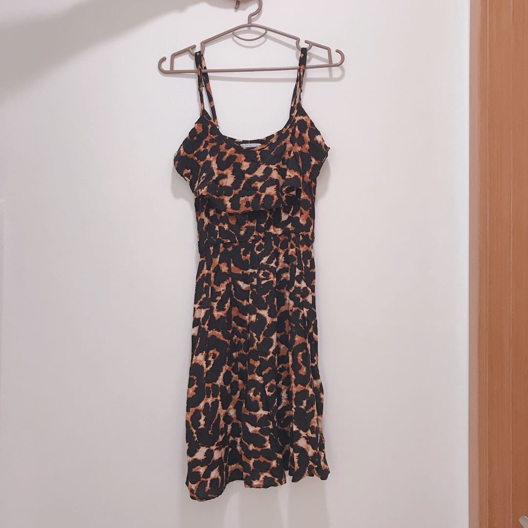 cotton on leopard print dress