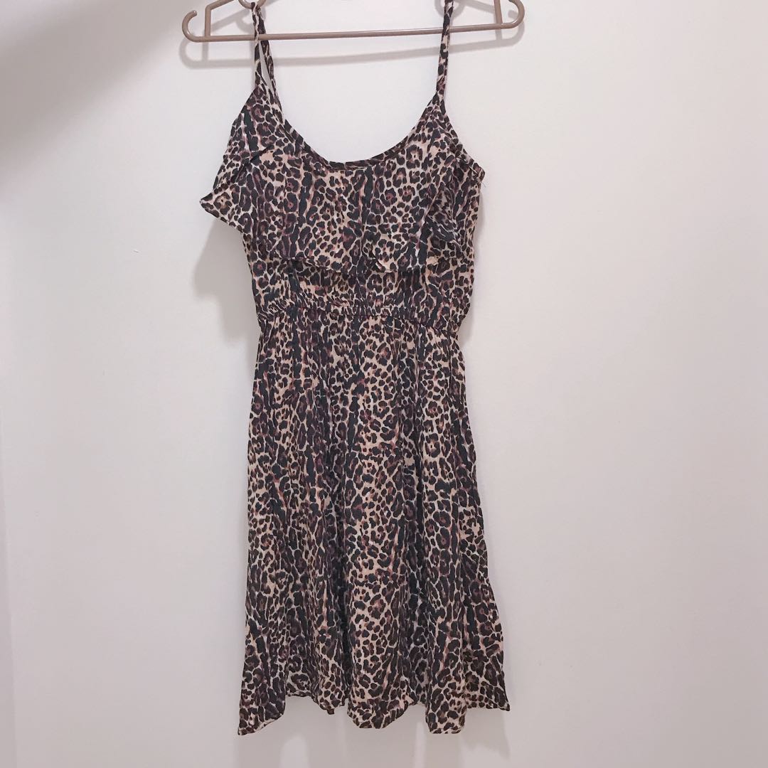 cotton on leopard print dress