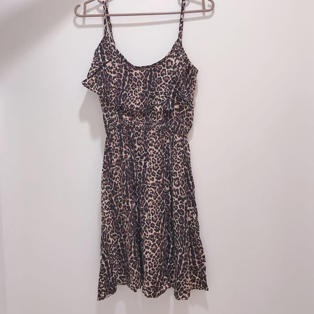 cotton on leopard dress