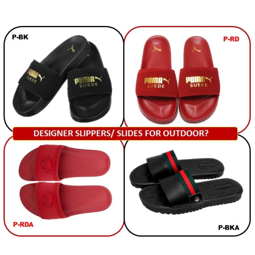 comfortable designer slides