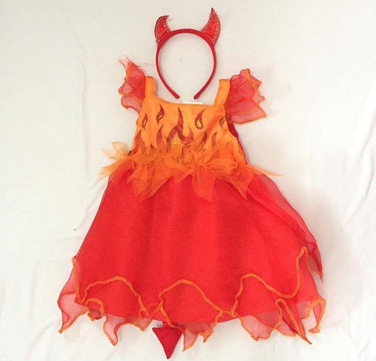 baby girl devil halloween costumes