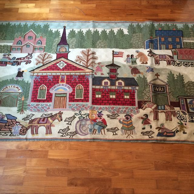 Embroidery Carpet/tapestry, Hobbies & Toys, Stationery & Craft, Art