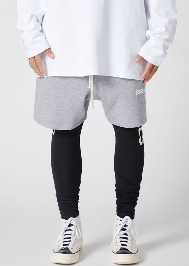 FOG Essentials Graphic Sweat Shorts, 男裝, 褲＆半截裙, 短褲- Carousell