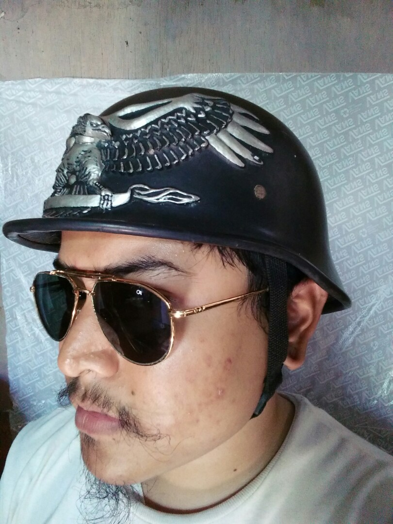 Half Helmet Chopper Street Bike/Nazi Helmet/german helmets old school