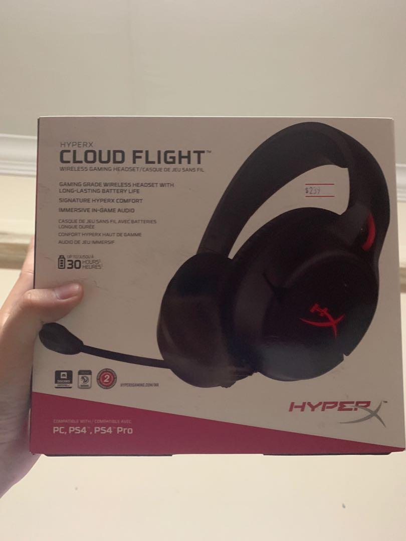 Hyperx Cloud Flight Wireless Gaming Headset Audio Headphones Headsets On Carousell Hyperx Cloud Flight Wireless Gaming Headset Audio Headphones Headsets On Carousell