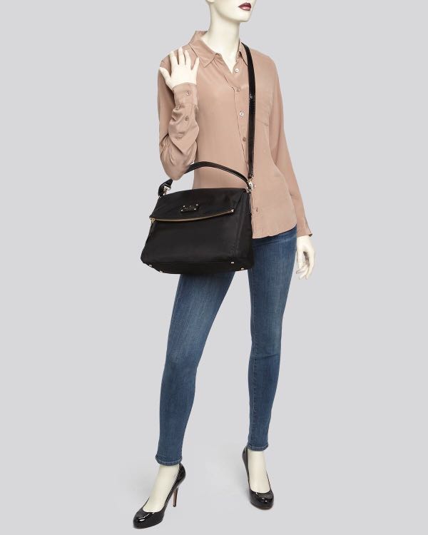 Kate Spade Jet Black Little Minka crossbody