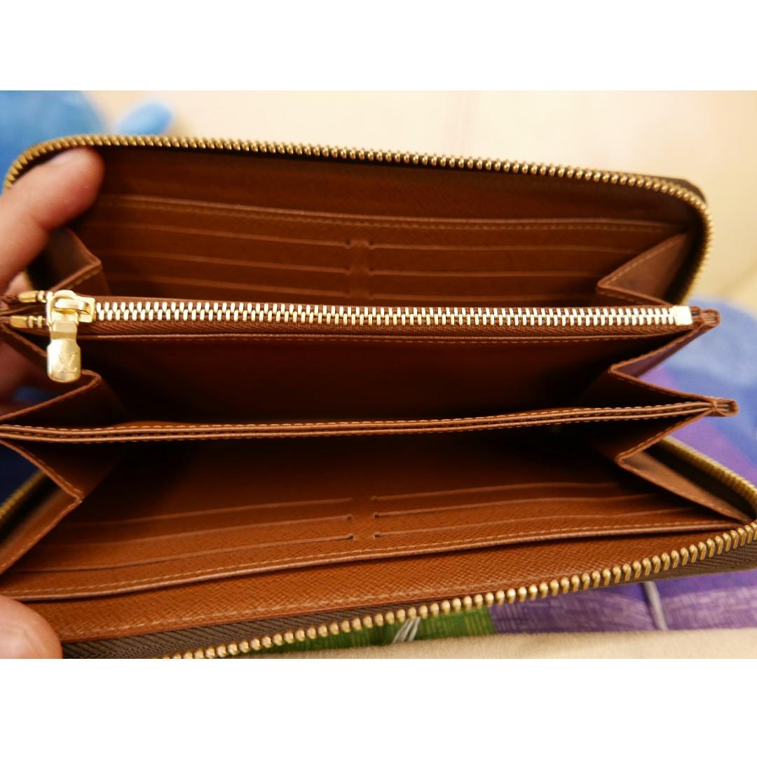 louis vuitton zippy wallet M42616 brown
