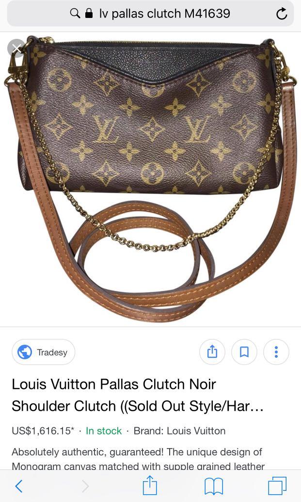 m41639 Louis Vuitton 2019 Multicolor Monogram Pallas Clutch