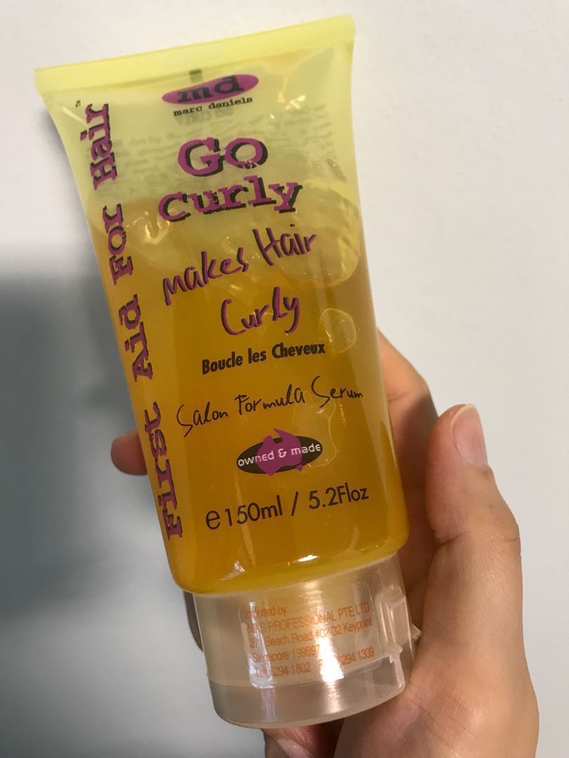 Marc Daniels Go Curly Makes Hair Salon Formula Serum Health Marc Daniels Go Curly Makes Hair Salon Formula Serum Health Beauty Care On Carou