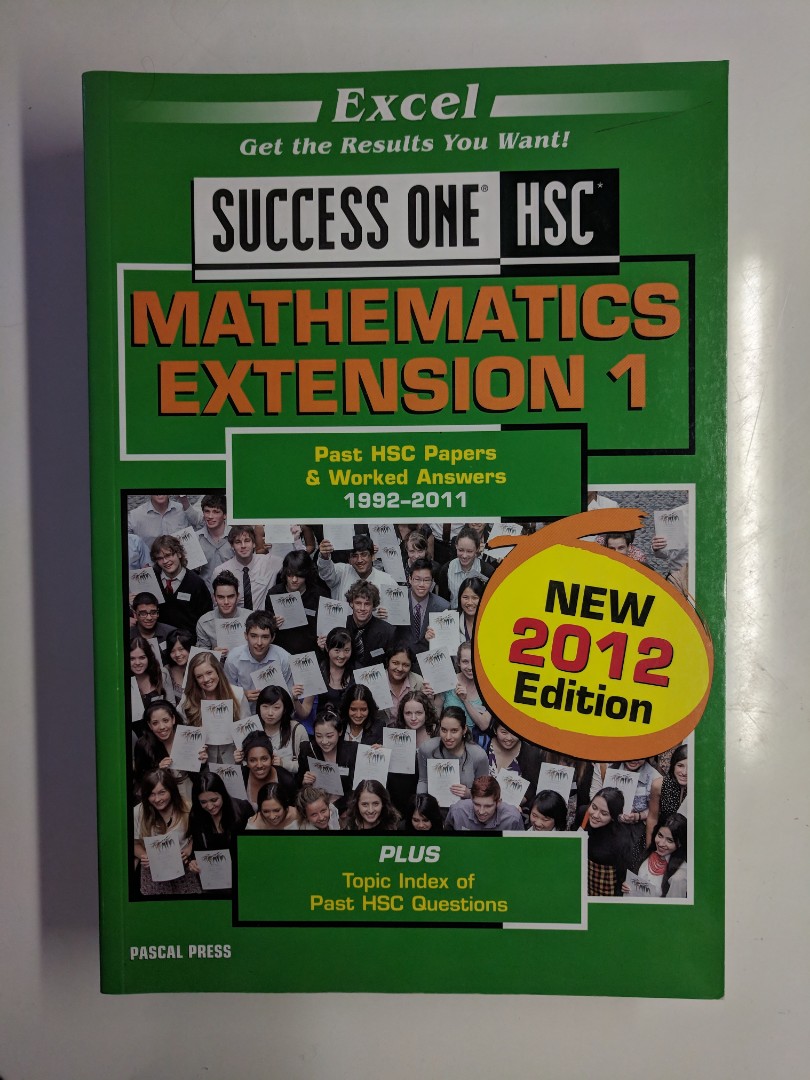 Maths Extension 1 Past Papers 1992 2011 Textbooks On Carousell Complete past papers under strict exam conditions and don't cheat by looking at the answers until. carousell