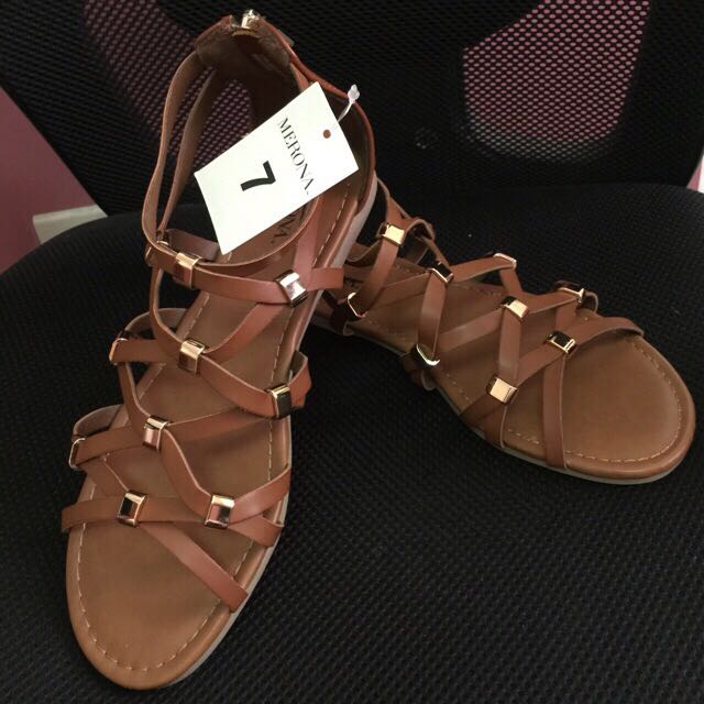Merona womens gladiator sandals
