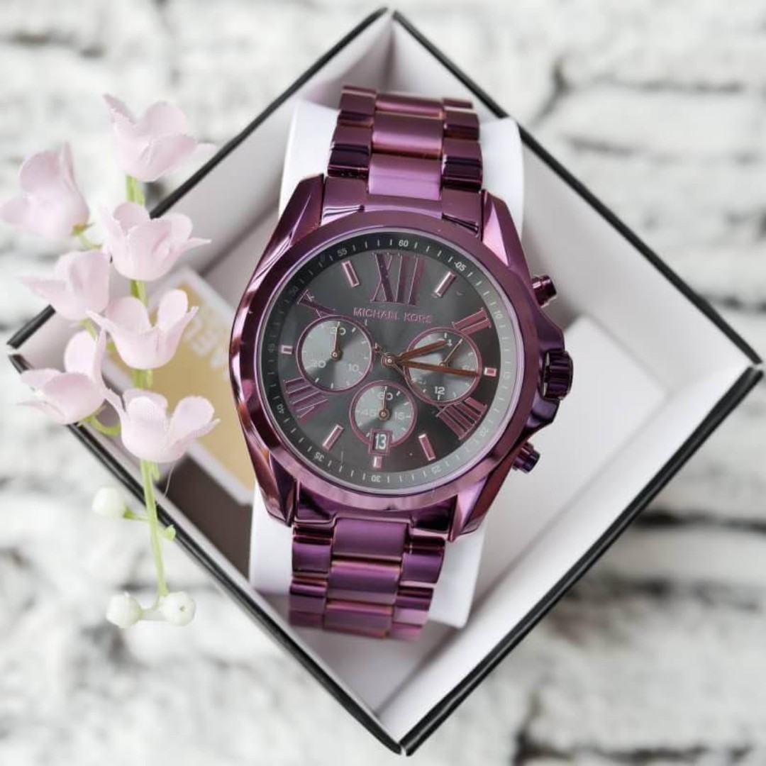 michael kors bradshaw plum